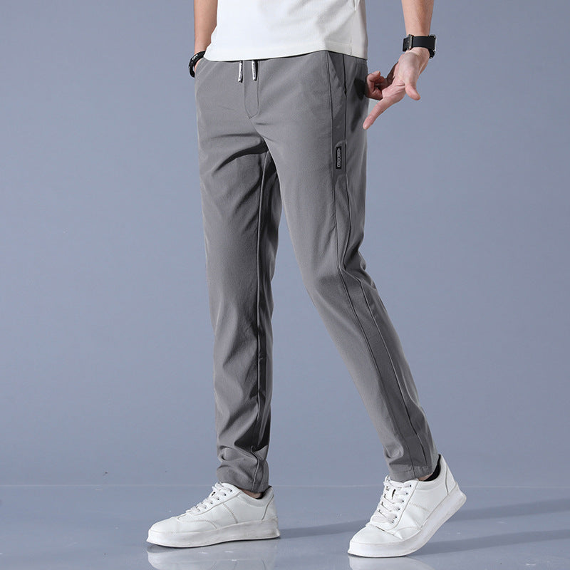 Mid Waist Drawstring Cargo Pants