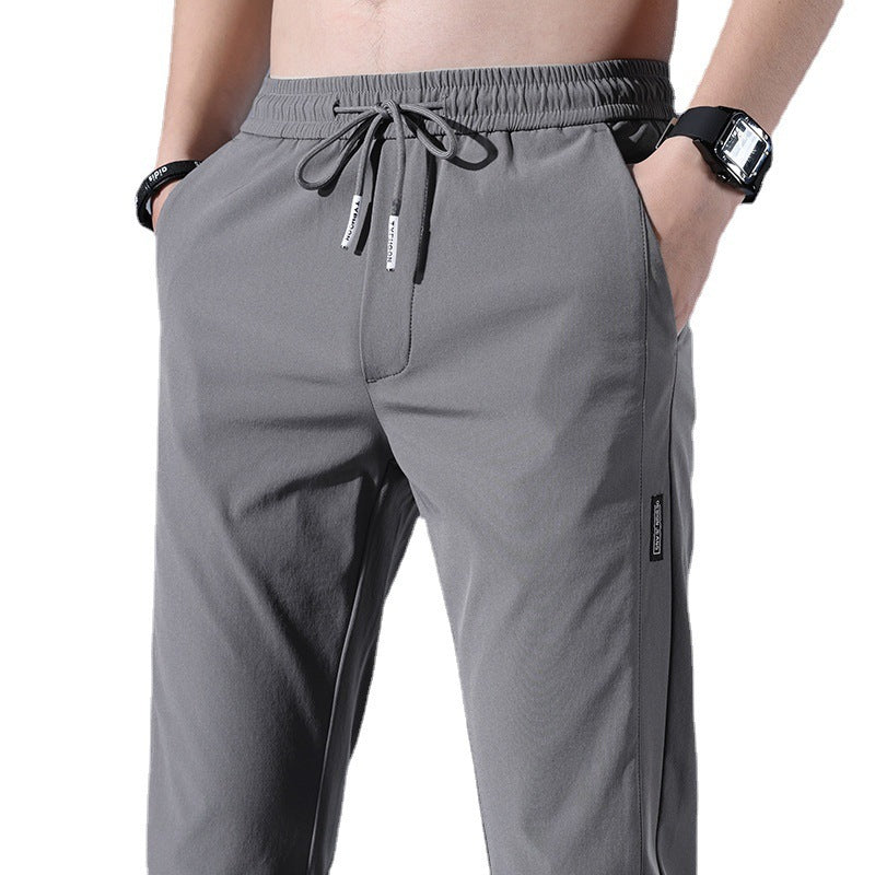 Mid Waist Drawstring Cargo Pants