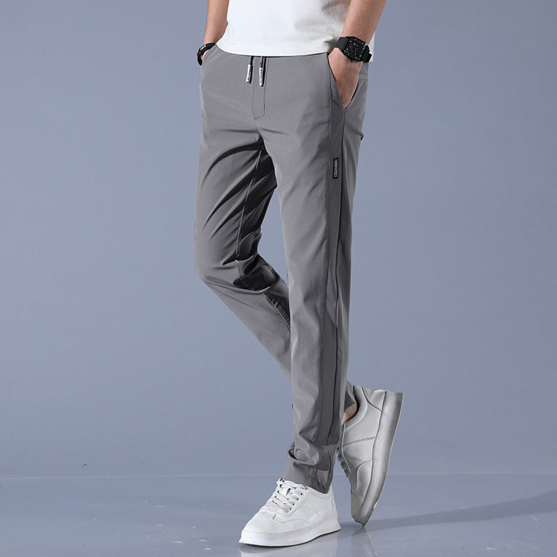 Mid Waist Drawstring Cargo Pants